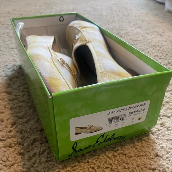 Sam Edelman Loraine Yellow Loafers - Picture 4 of 4